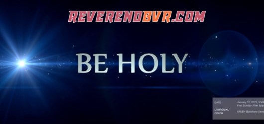 Be Holy: A Call to Live Distinctively for God