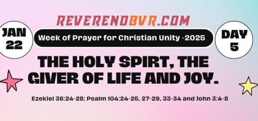 Day 5: The Holy Spirit, the Giver of Life and Joy