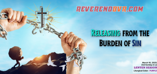 Releasing from the Burden of Sin