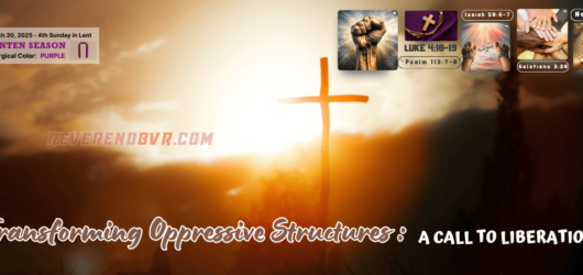Transforming the Oppressive Structures