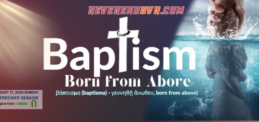 Baptism: Born from Above