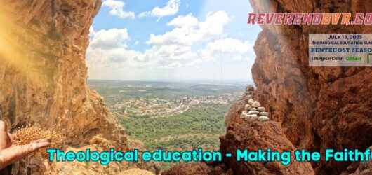 Theological Education: Making of the Faithful