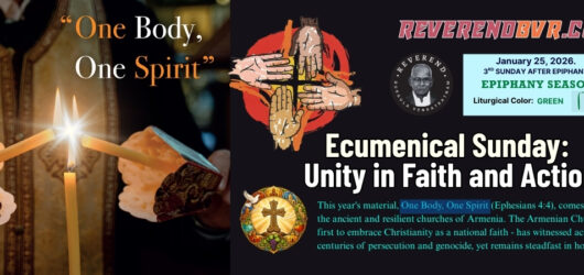 Ecumenical Sunday: Unity in Faith and Action