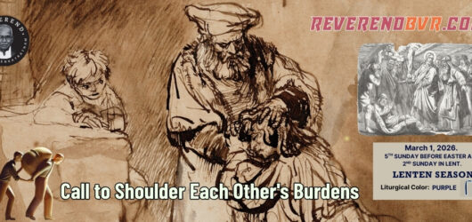 Called to Shoulder One Another’s Burdens
