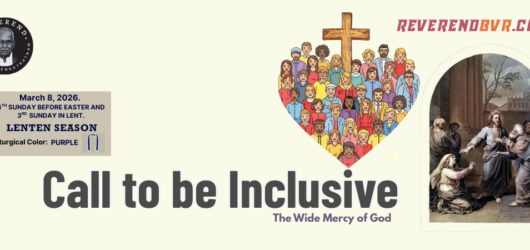 Called to Be Inclusive: The Wide Mercy of God