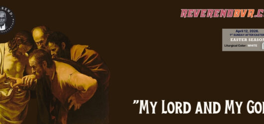 “My Lord and My God”